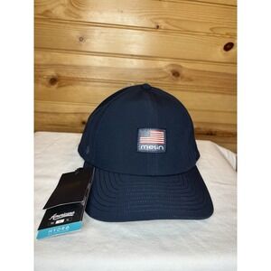 Melin The Legend Americana Hydro Baseball Cap Navy Blue NWT USA Flag Golf CL